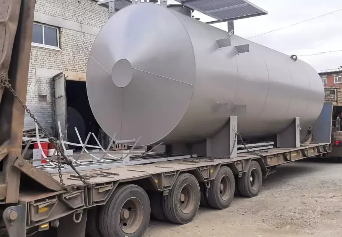 Изготовление и отгрузка резервуара горизонтального стального РГС-40 м3